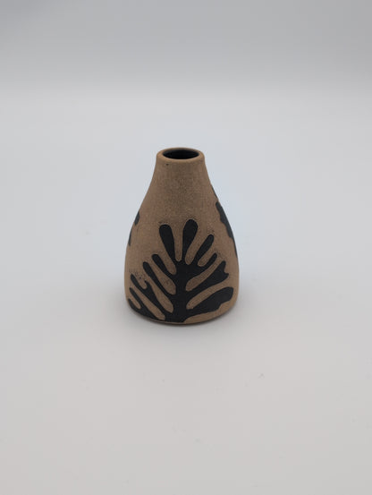 Pine Sgraffito Vase