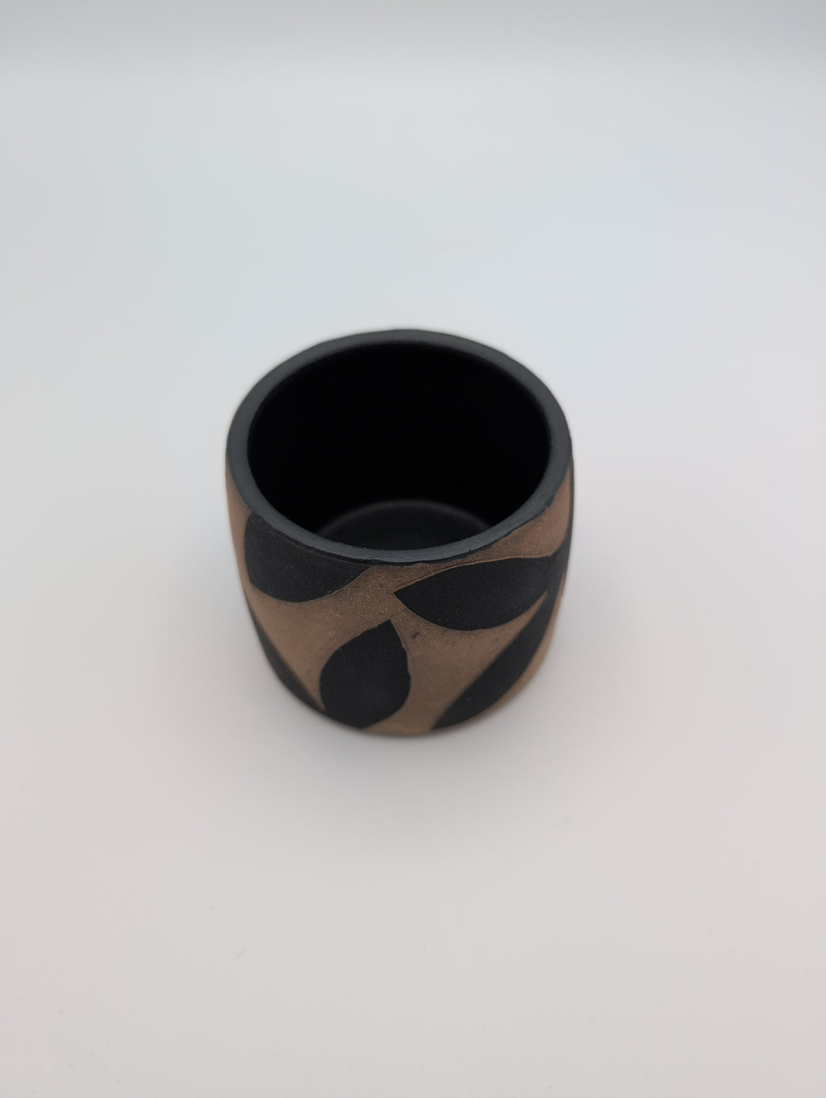 Leaf Sgraffito Tumbler