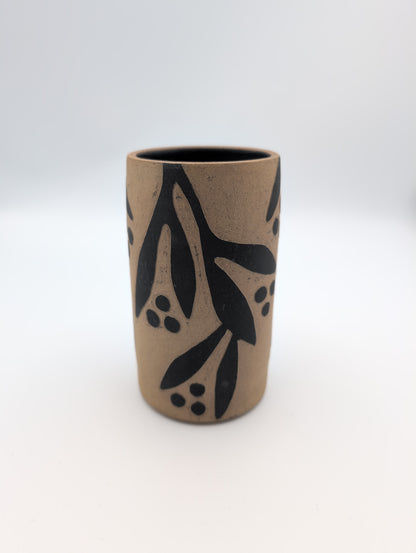 Mistle Sgraffito Vase