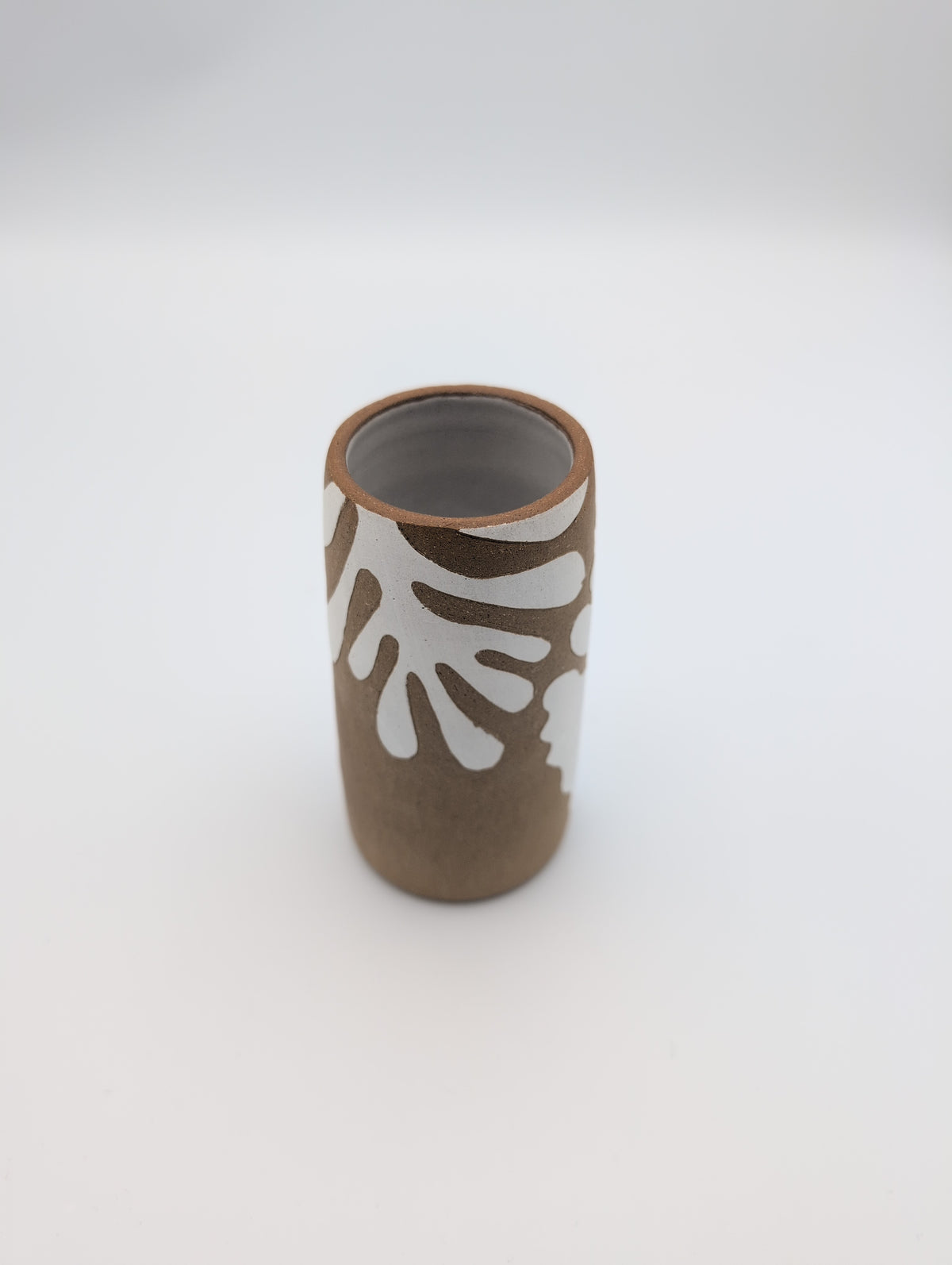 Pine Sgraffito Vase