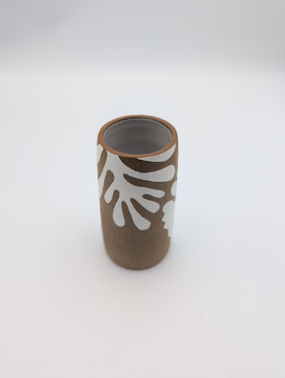 Pine Sgraffito Vase