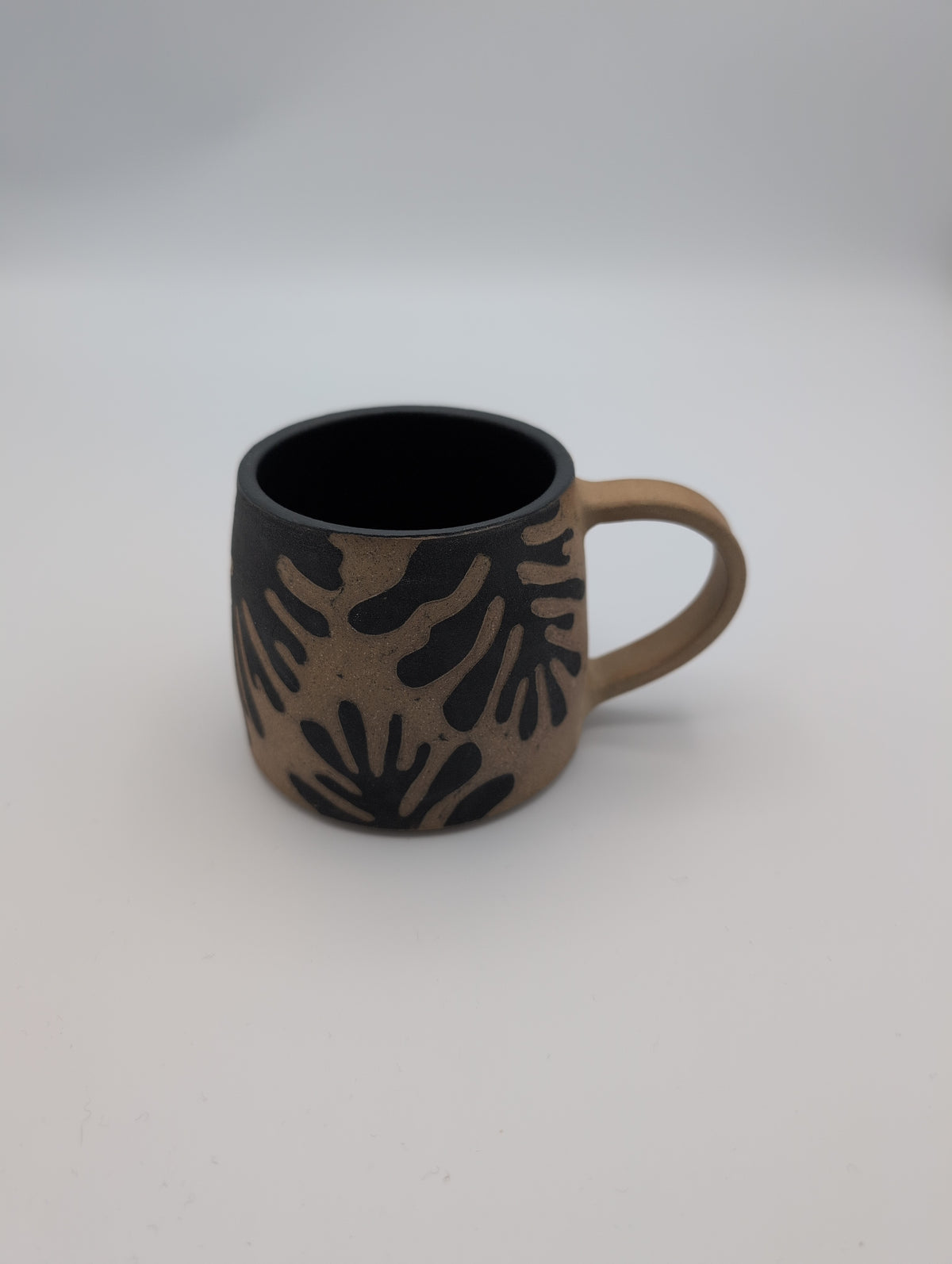 Pine Sgraffito Mug