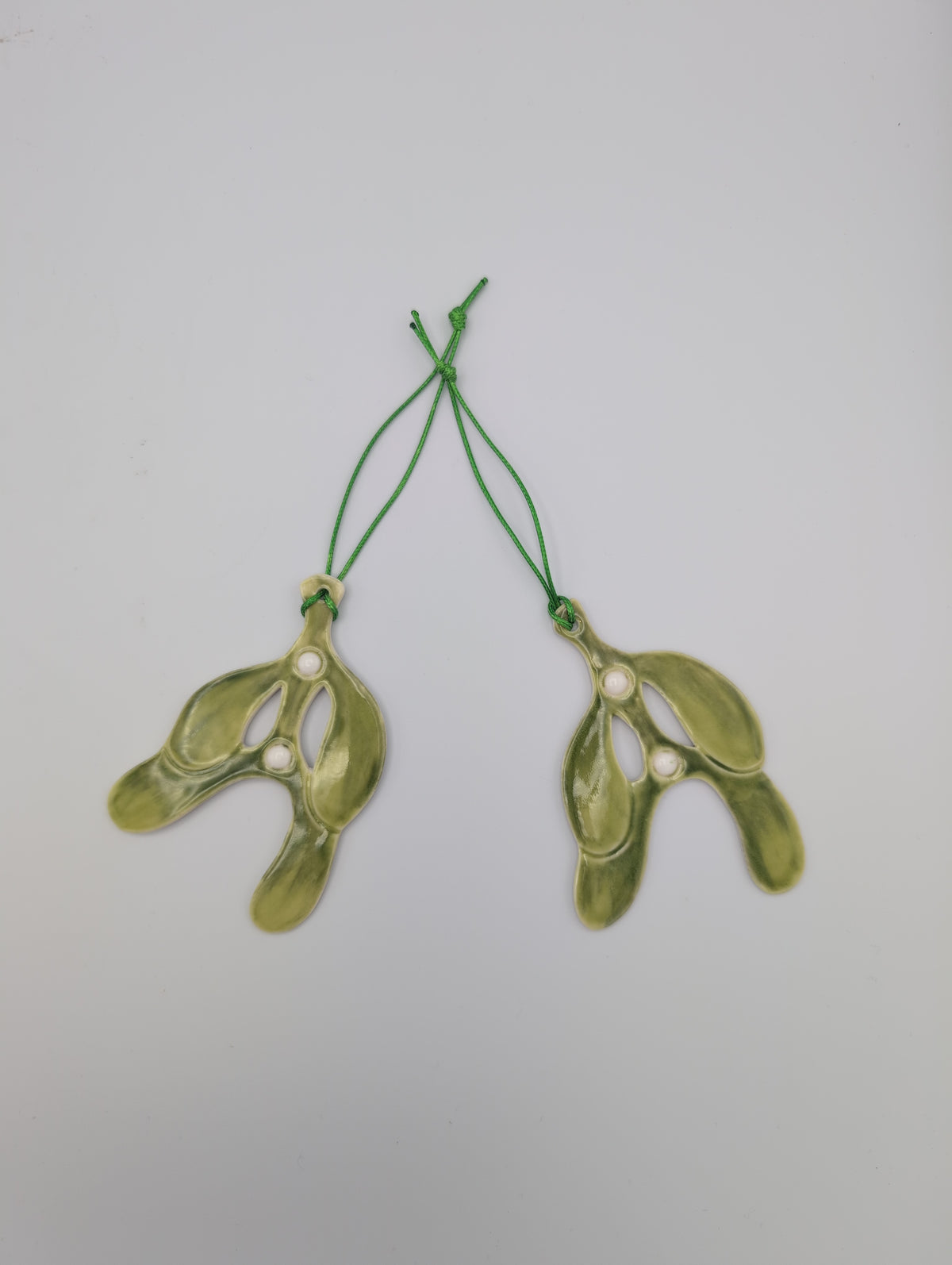 Porcelain Mistletoe Decoration