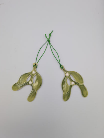 Porcelain Mistletoe Decoration