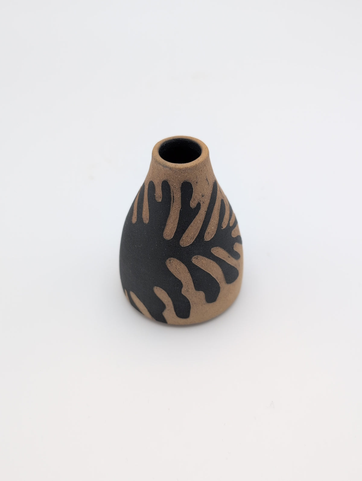 Pine Sgraffito Vase