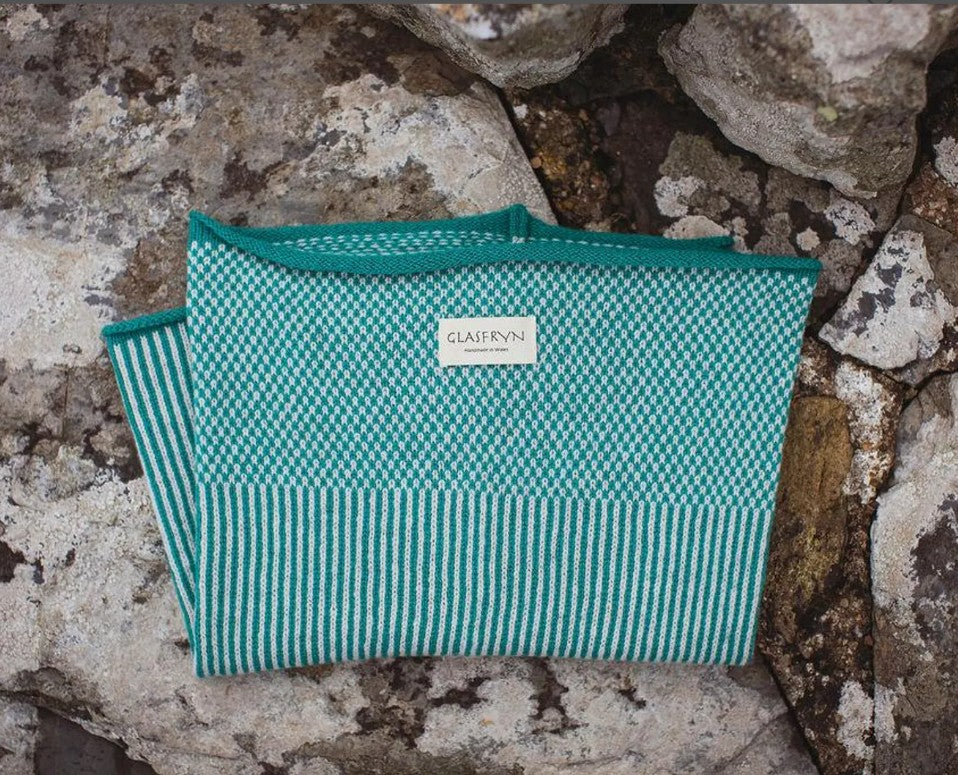 Knitted Cowl - Larkspur