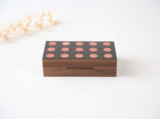 Pink Dotted Jewellery Box