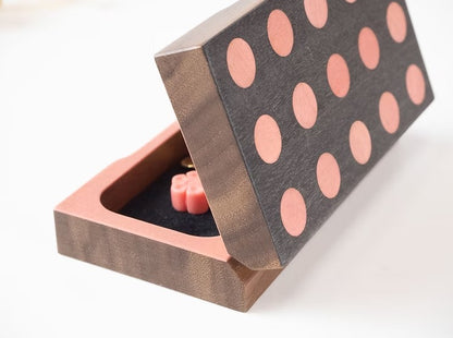 Pink Dotted Jewellery Box