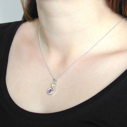 High Seas amethyst pendant