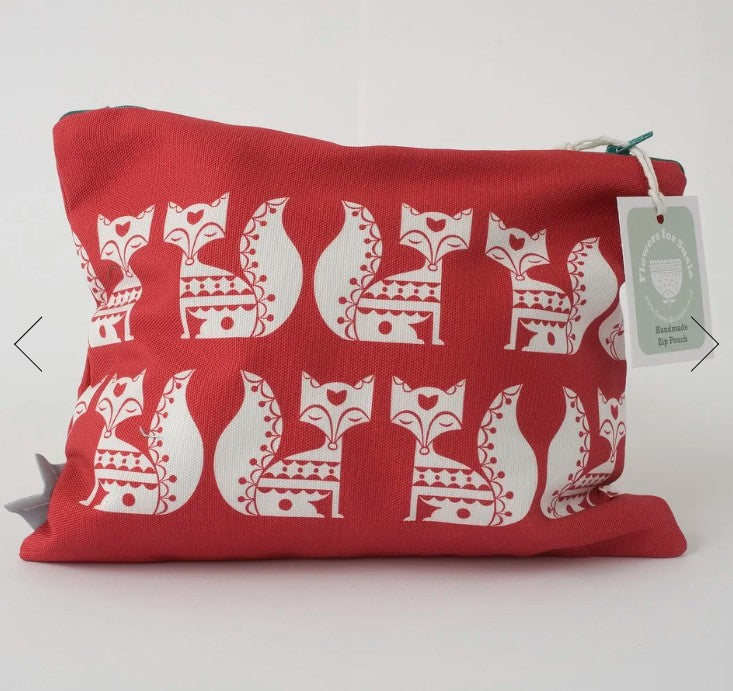 Zip Pouch - Red Fox