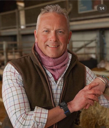 Knitted Cowl - Beetroot