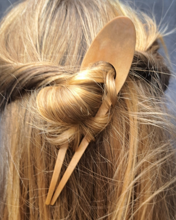 Birch Plywood Hairpin