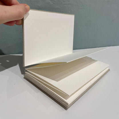 Linen Chiyogami Concertina Sketchbooks