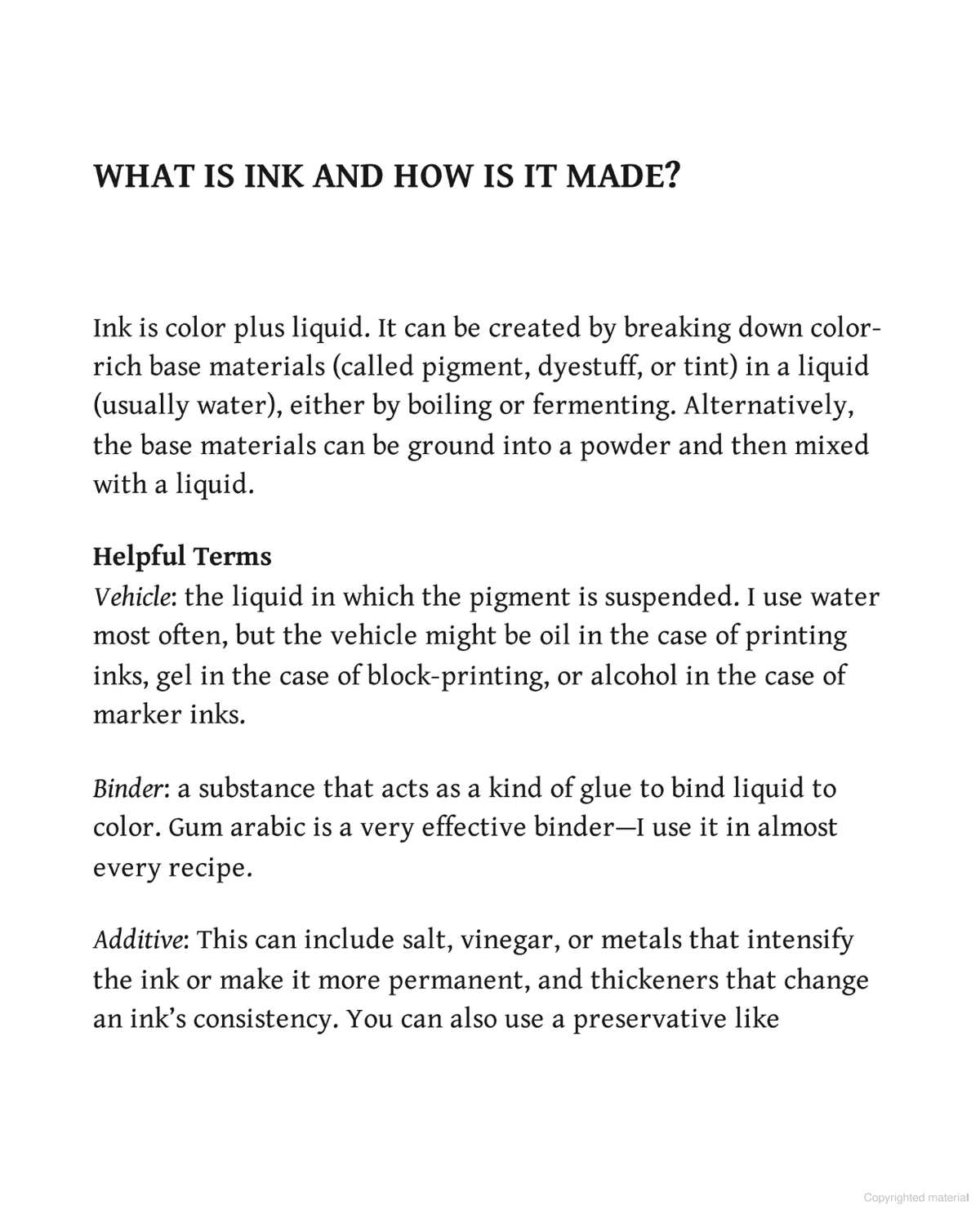 MAKE INK by Jason Logan