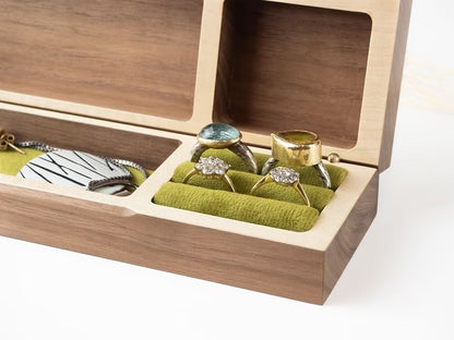 Oak Design Jewellery Box