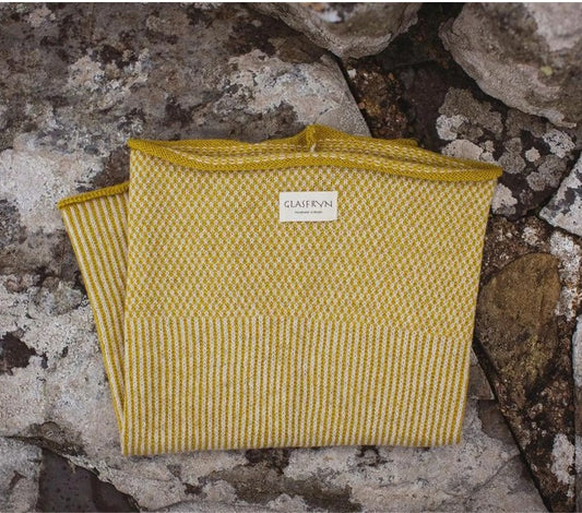 Knitted Cowl - Mustard