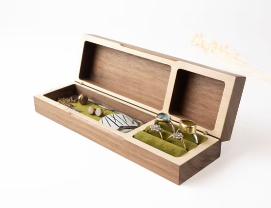 Oak Jewellery Box - Medium