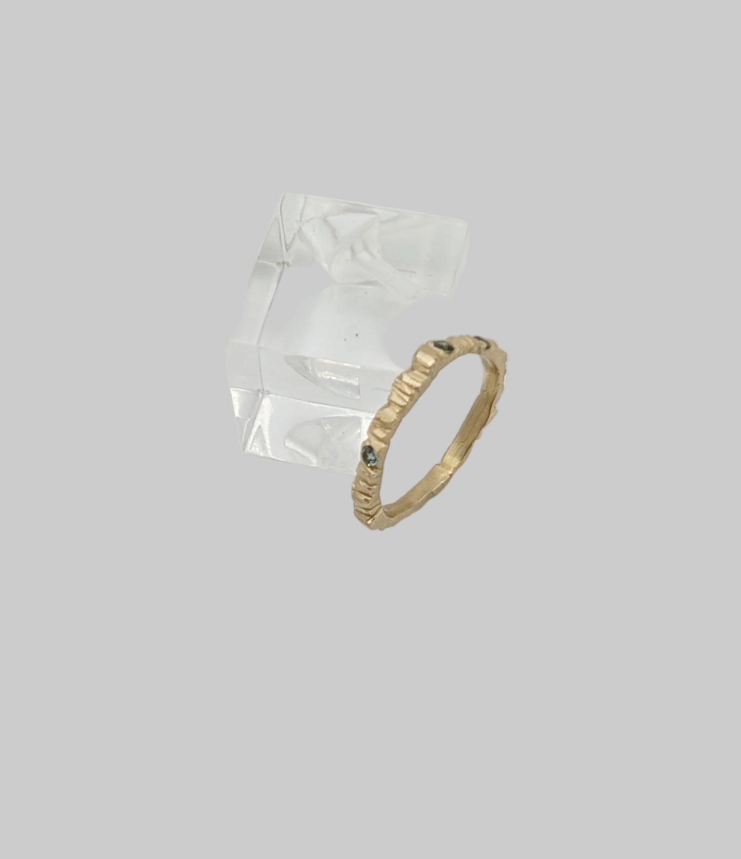 'Hartland' Gold and Sapphire Ring