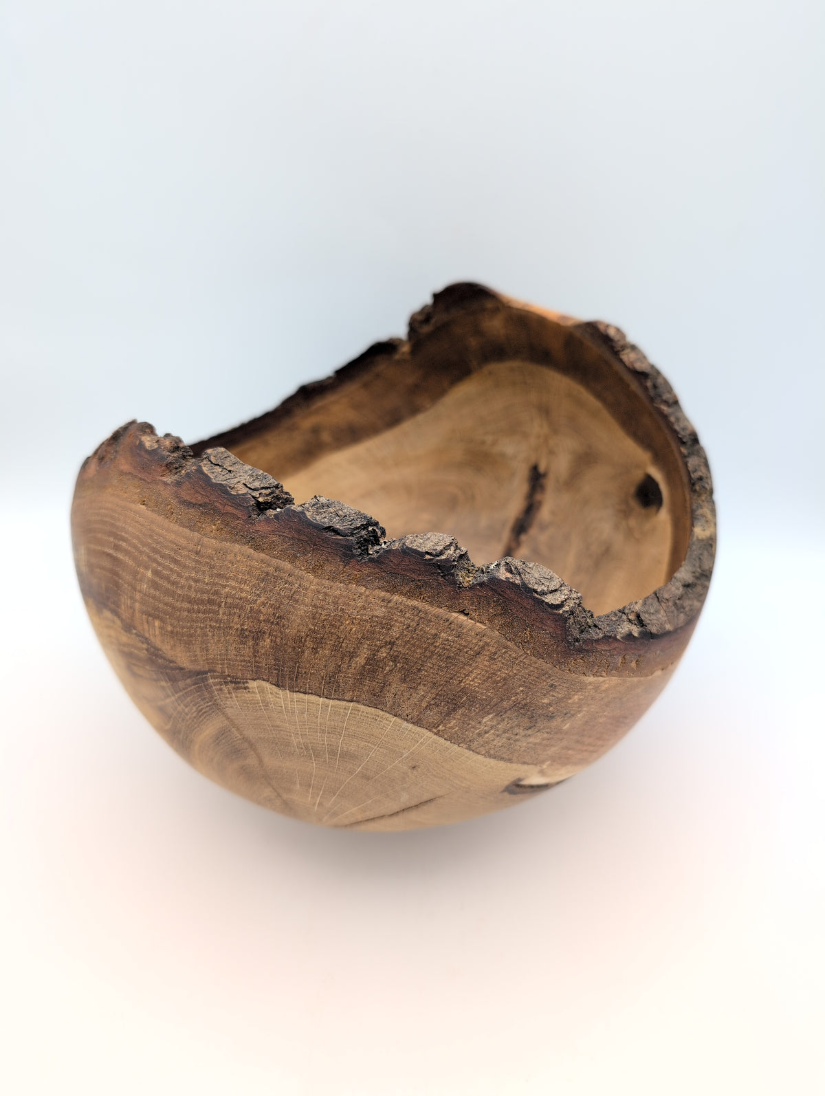 Large Oak Display Bowl