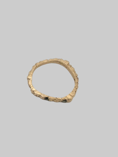 'Hartland' Gold and Sapphire Ring