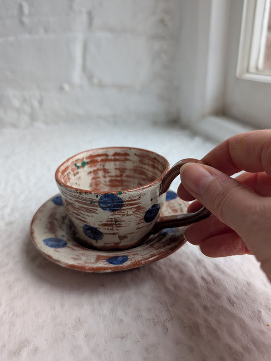 Espresso Cup and Saucer