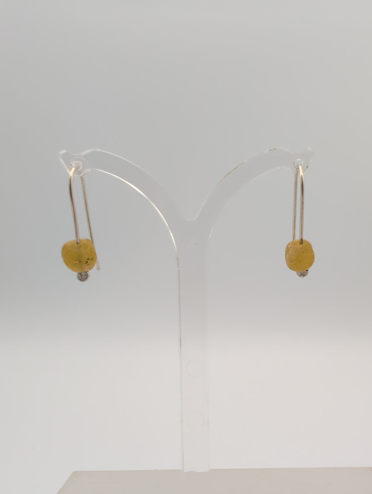 Recycled bottle earrings