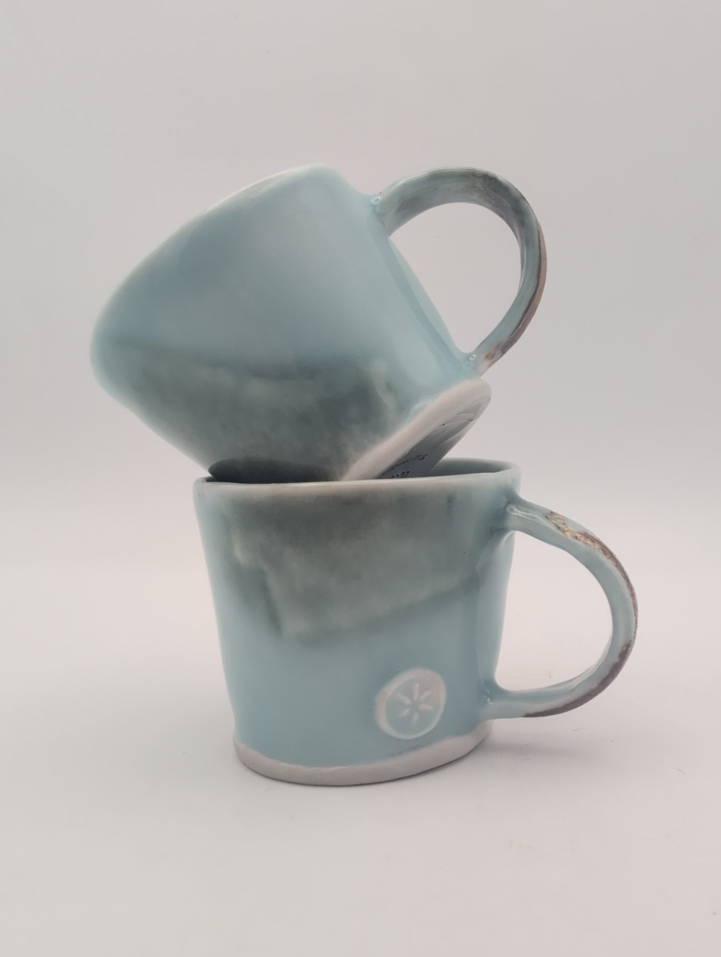 Porcelain deep sea espresso mug