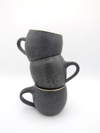 Stoneware 'fireflower' cup