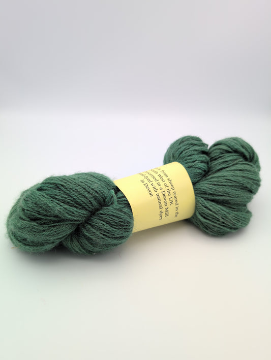 Double Knitted Natural Dyed Yarn - Indigo and Fustic