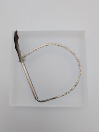 Silver collector bangle