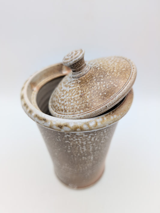 Coffee Jar - Salt Glazed