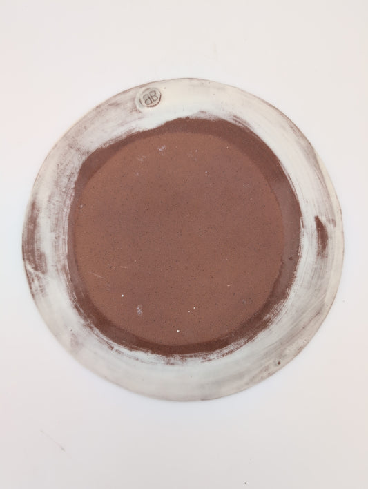 Small ceramic animal plate