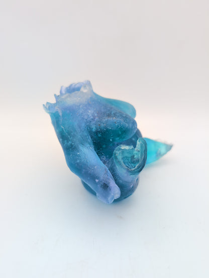 Solid Glass Sculpture: Lilly
