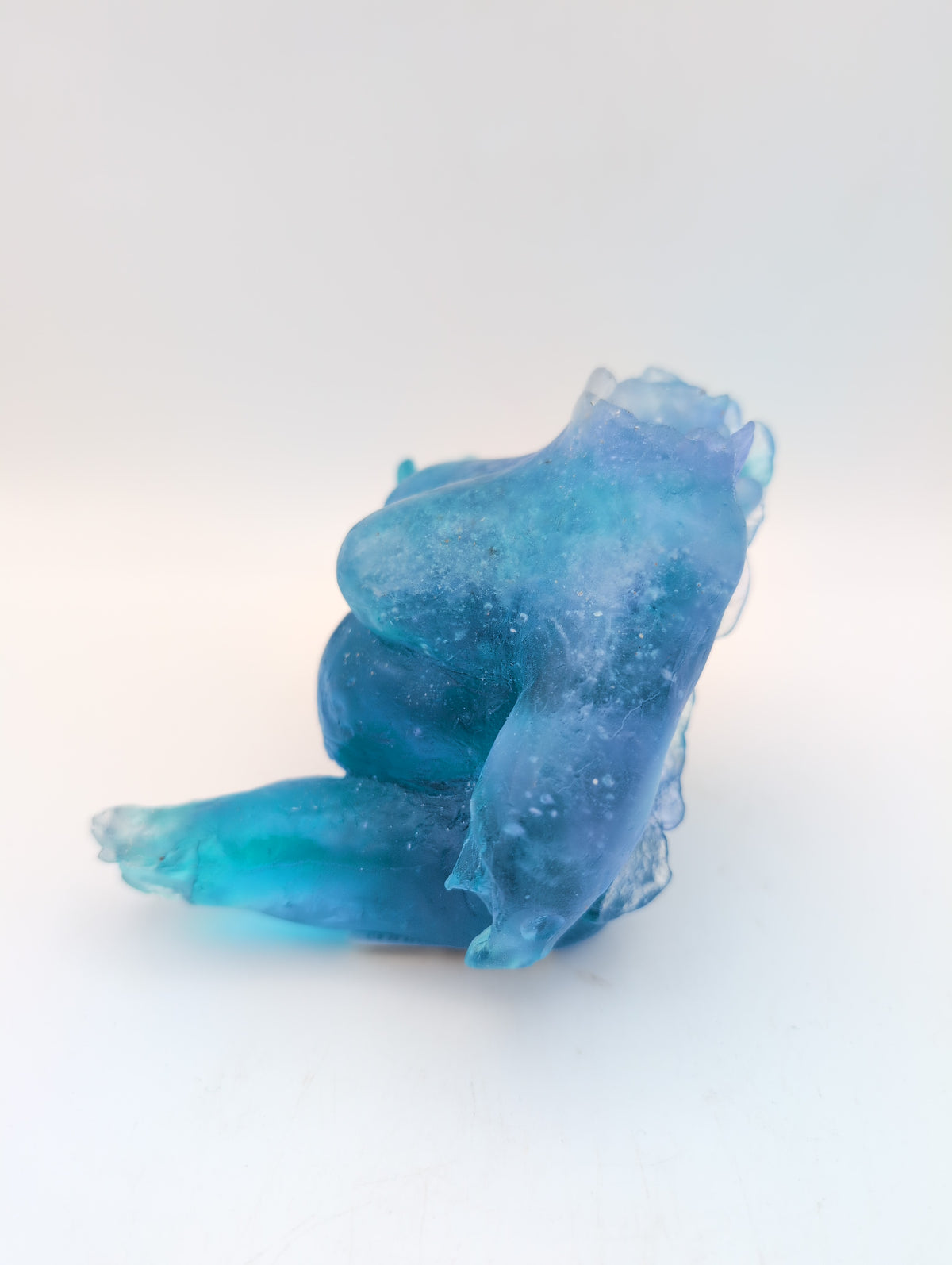 Solid Glass Sculpture: Lilly