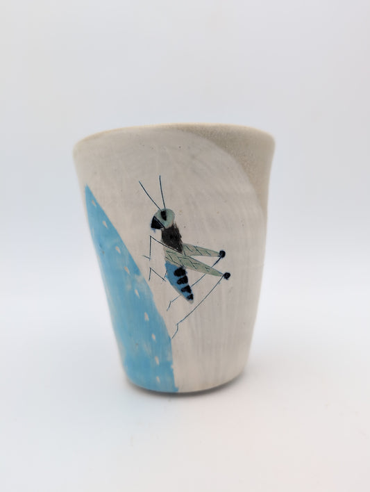 Yunomi cup - grasshopper