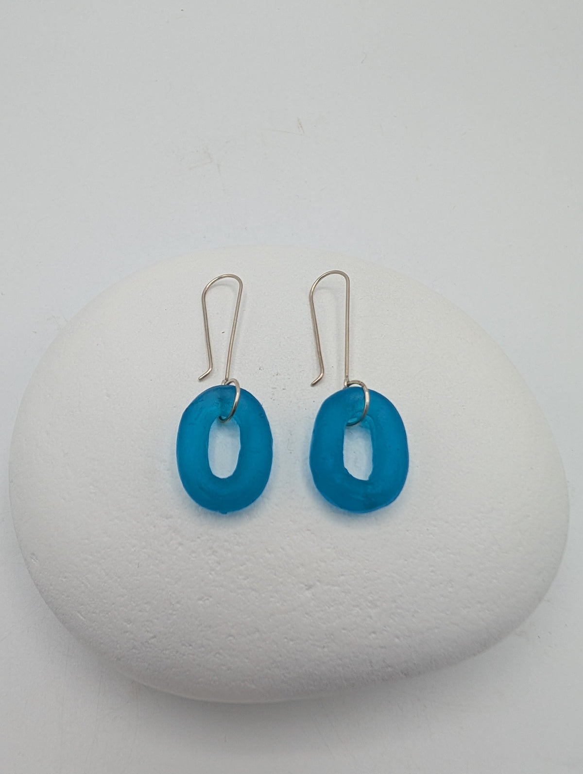 Mooring chain earrings