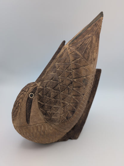 'Snipe' stoneware sculpture