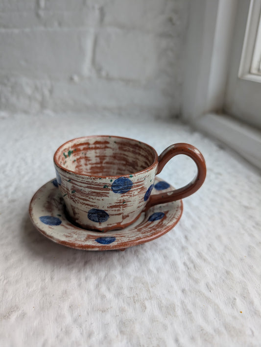 Espresso Cup and Saucer