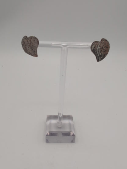 Silver Heart Earrings