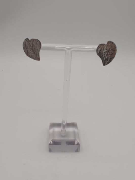 Silver Heart Earrings