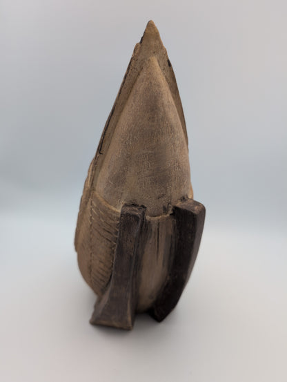 'Snipe' stoneware sculpture