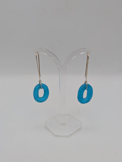 Mooring chain earrings