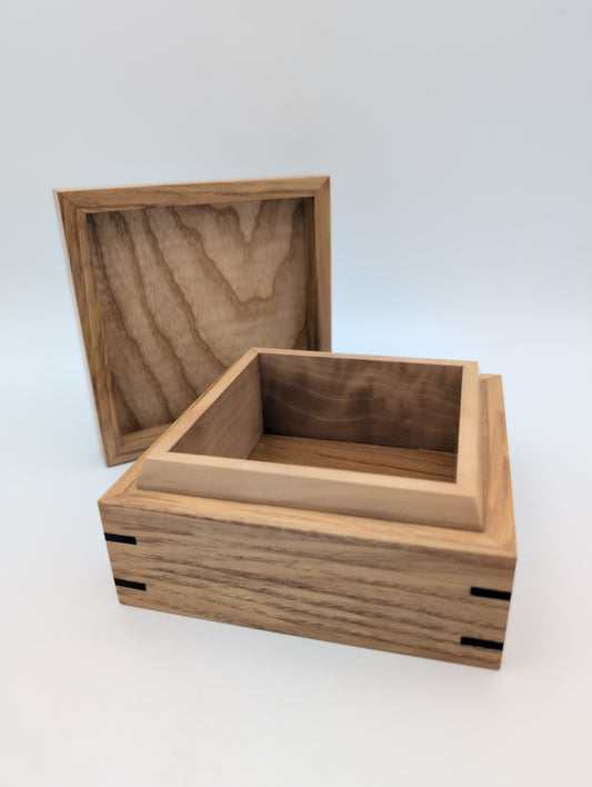 Olive ash trinket box