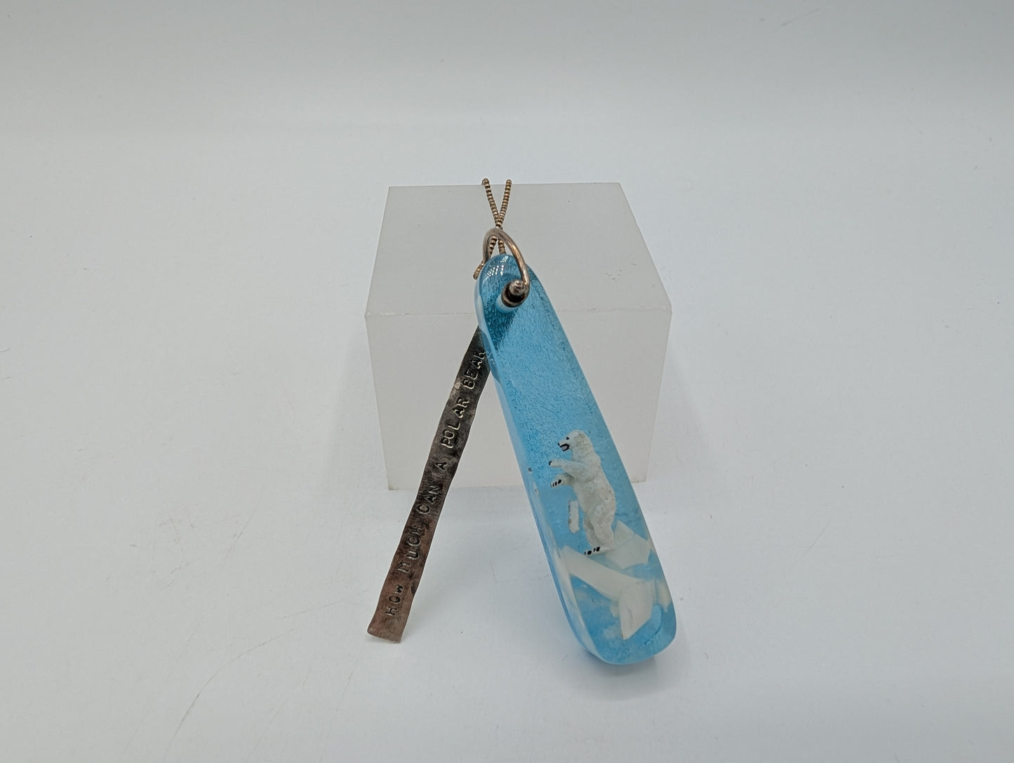 Long Polar Bear Necklace