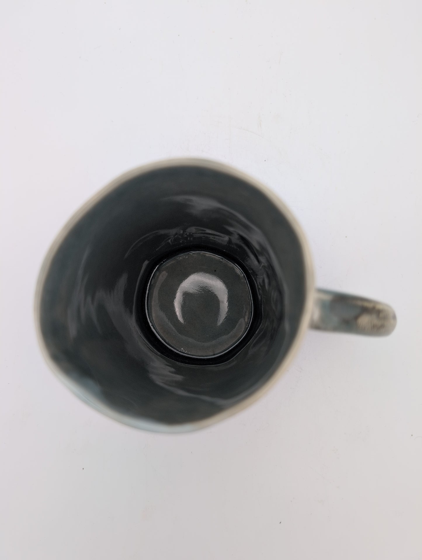 Porcelain deep sea mug
