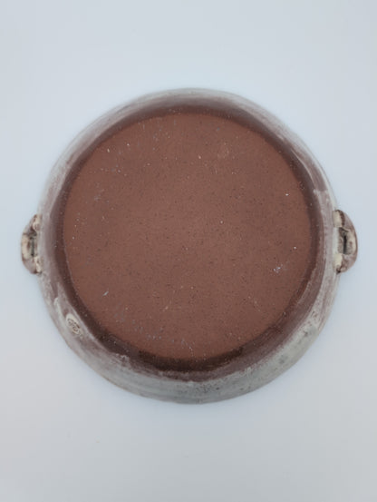 Wide ceramic salad bowl
