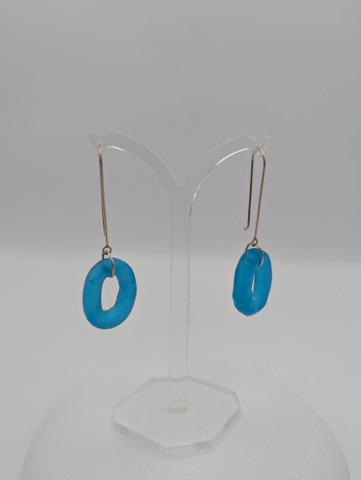 Mooring chain earrings