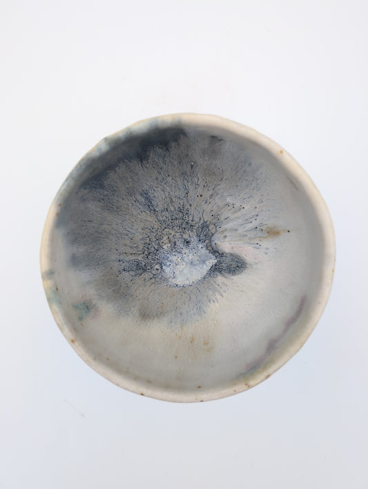 Cloudy tea bowl