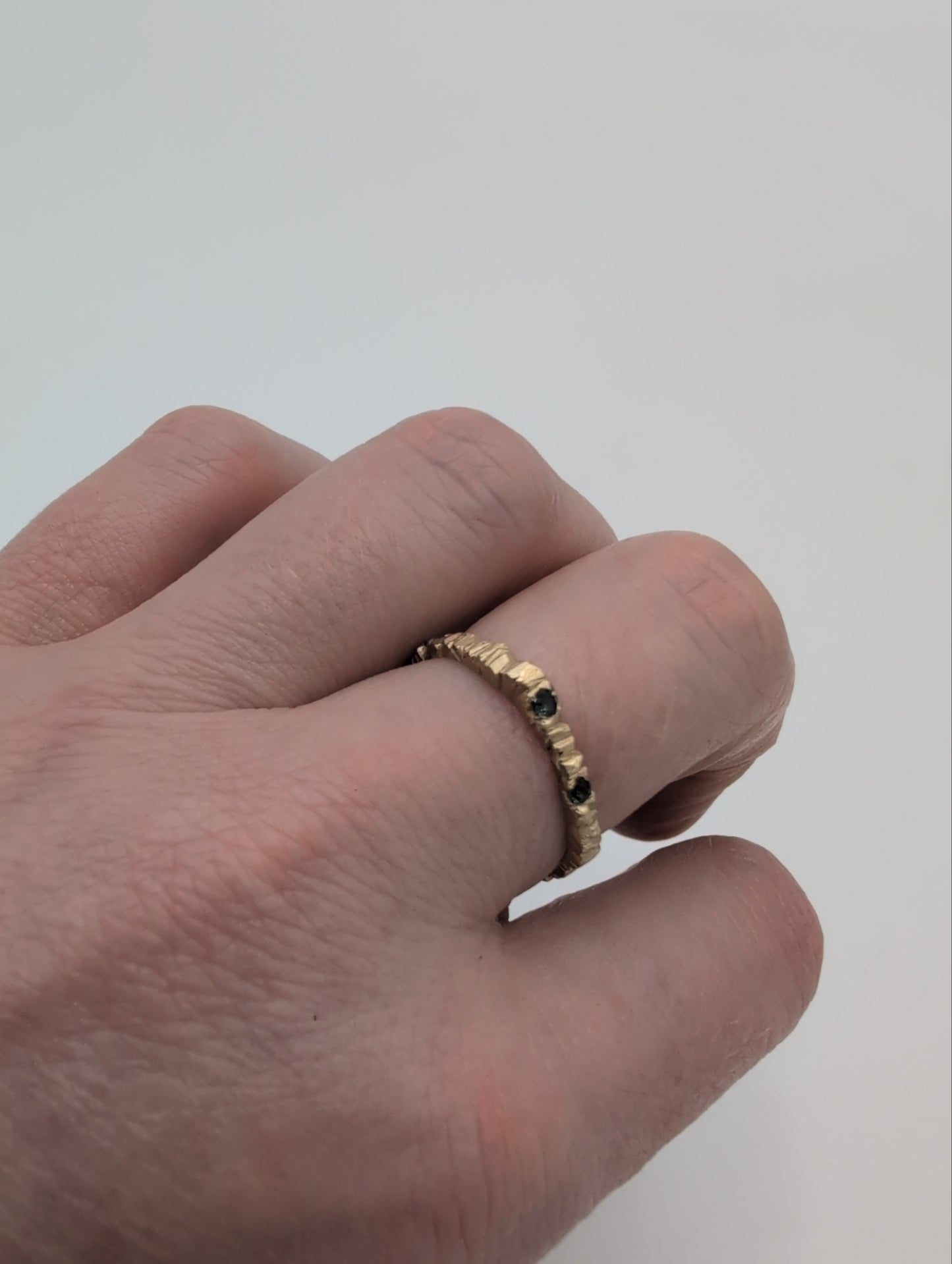 'Hartland' Gold and Sapphire Ring