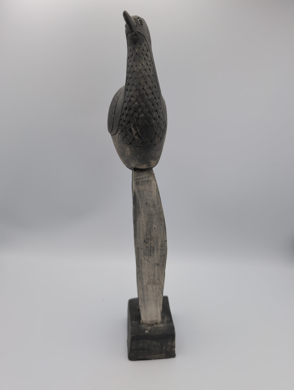 'Sandpiper Sentinel' stoneware sculpture